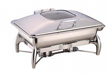 Чафин диш с крышкой стекло 9литров 1011L MVQ